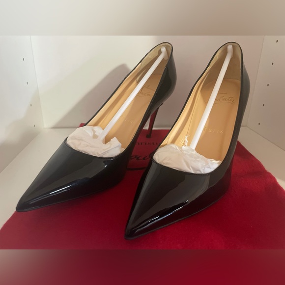 Christian Louboutin - Pair of BRAND NEW NEVER WORN Black Kate Heels - Picture 2 of 9